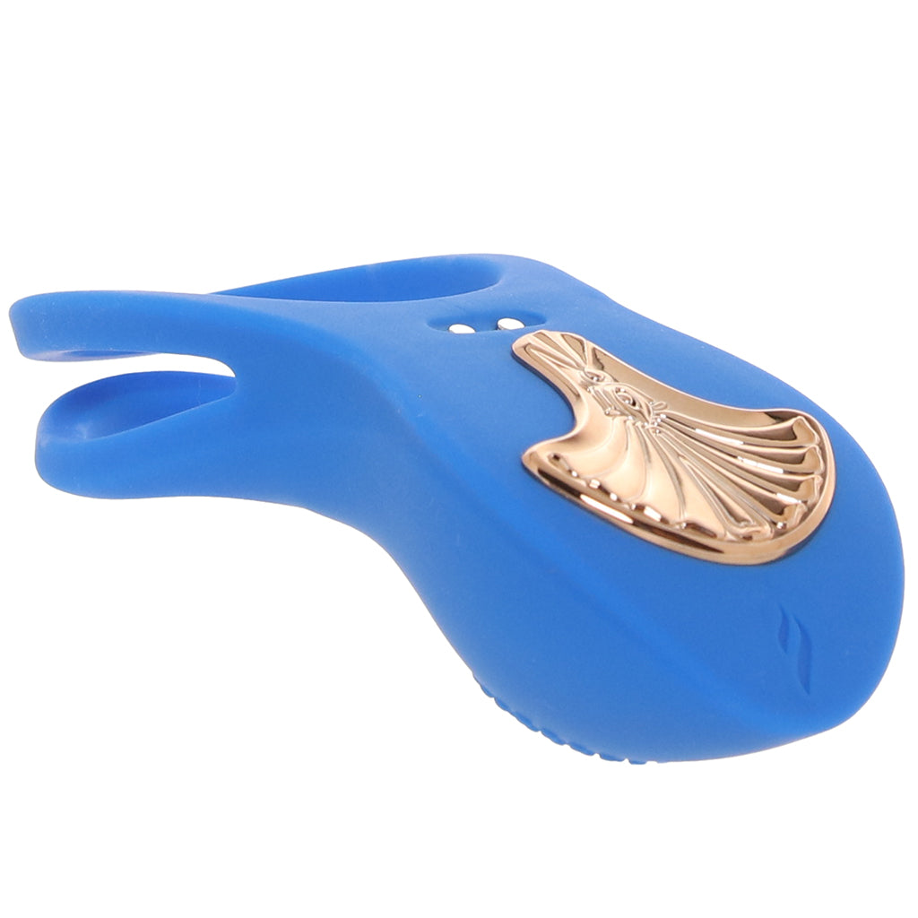 Gold Glam Vibrating Cock Ring