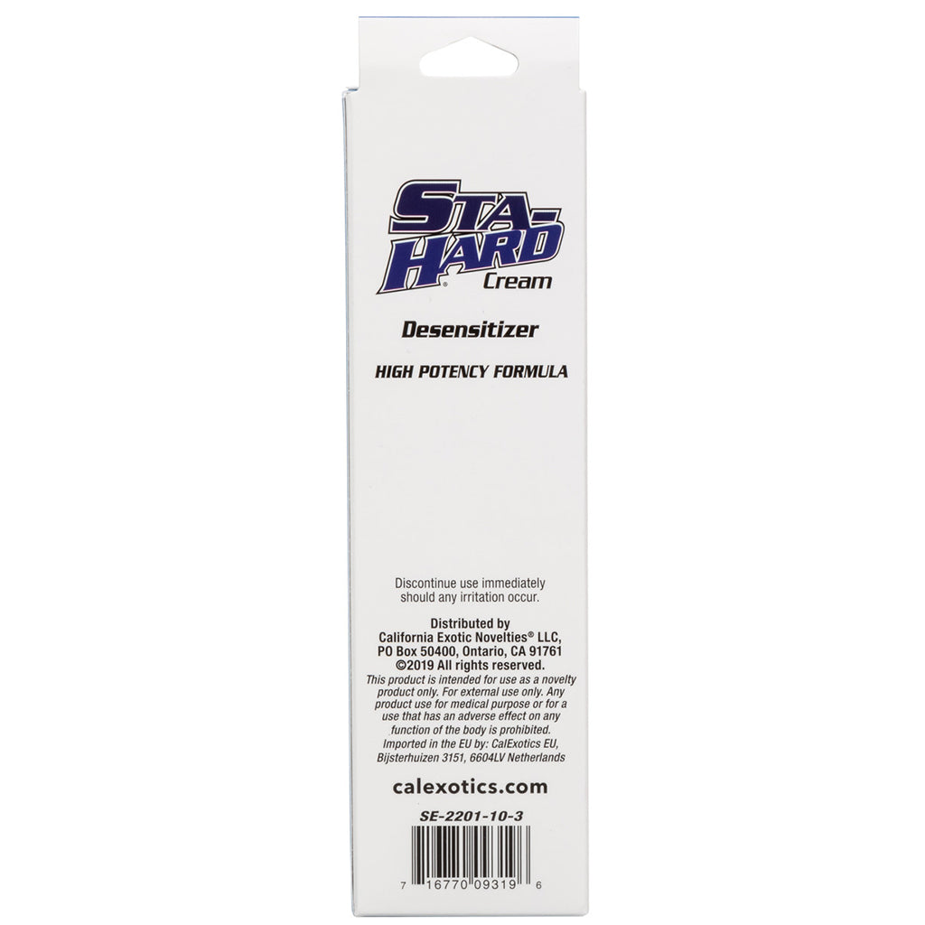 Sta-Hard Desensitizer Cream in 4oz/118ml Lubes and Lotions > Sexual Stimulants