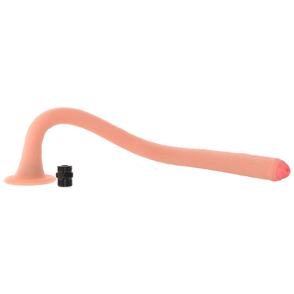 19 Inch Slim Realistic Silicone Enema Hose Anal Sex Toys > Douche and Enema