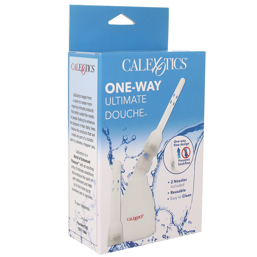 One-Way Ultimate Douche in Clear Anal Sex Toys > Douche and Enema