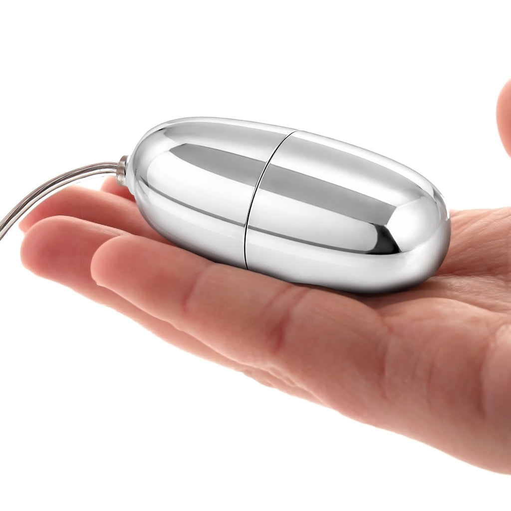 Sterling Collection Standard Silver Bullet Vibrators > Bullet and Egg Vibrators
