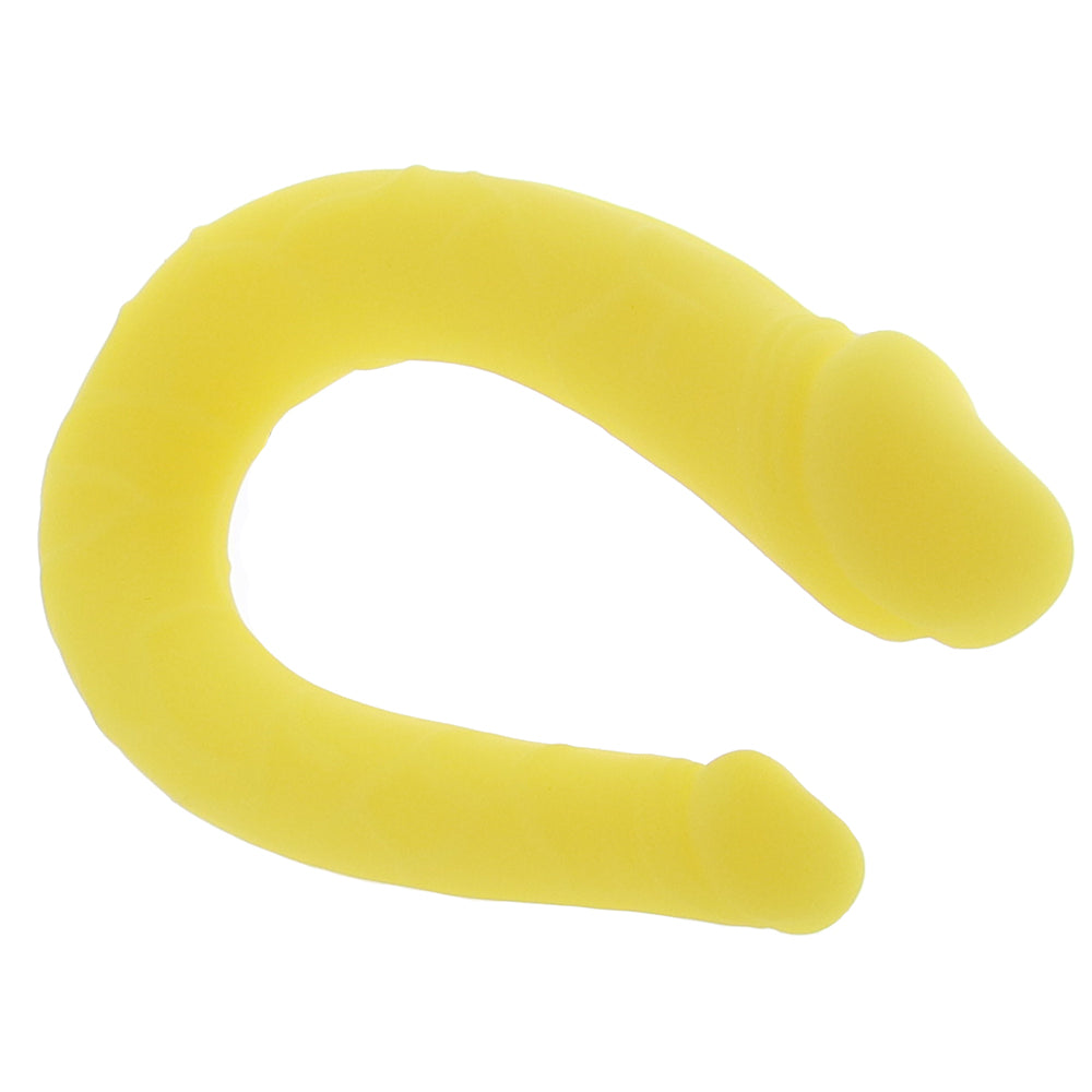 Boundless AC/DC Dildo in Yellow Dildo Sex Toys > Double Ended Dildos