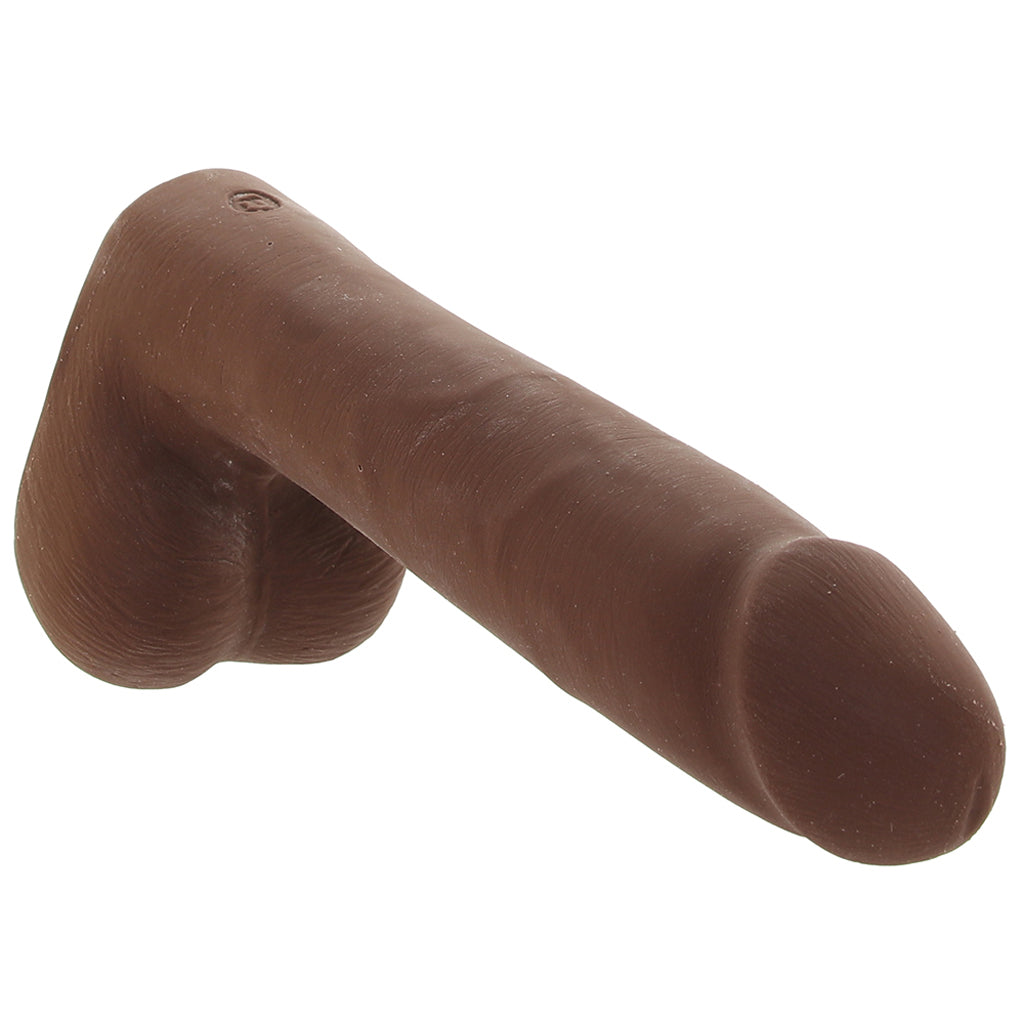 The Realistic 9 Inch Cock with Balls in Chocolate Dildo Sex Toys > Realistic Dildos