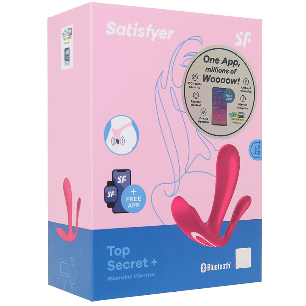 Satisfyer Top Secret + Wearable Vibe Vibrators > Wearable & Panty Vibrators