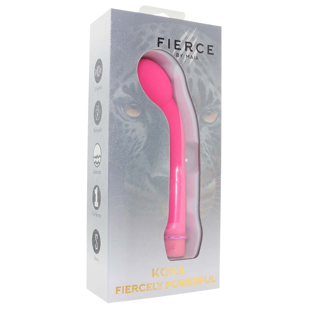 Fierce Kora G-Spot Vibe in Pink Vibrators > G-Spot Vibrators