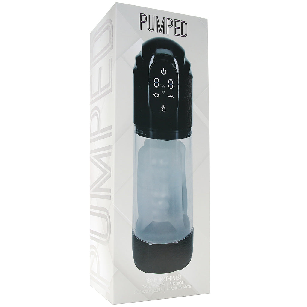 Pumped TechnoThrust Waterproof Masturbator Male Masturbators > Auto Strokers