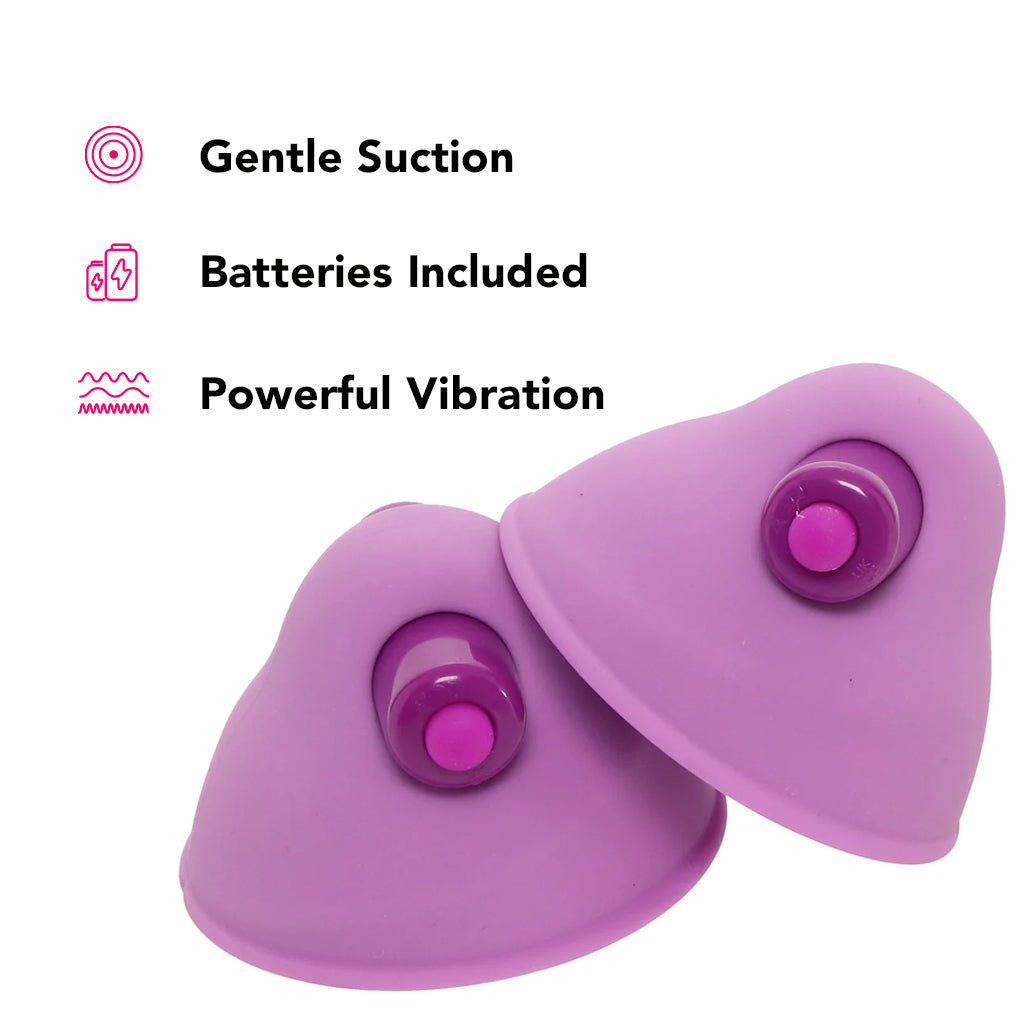 Fantasy For Her Vibrating Nipple Suck-Hers in Purple Bondage and Fetish > Nipple Stimulators & Clamps
