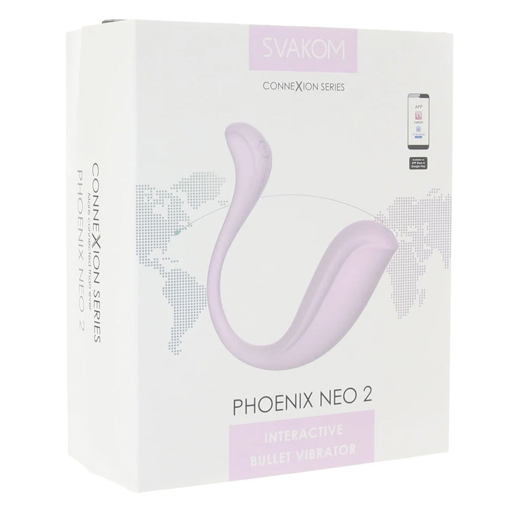 Phoenix Neo 2 App Controlled Vibe in Pastel Lilac Vibrators > G-Spot Vibrators