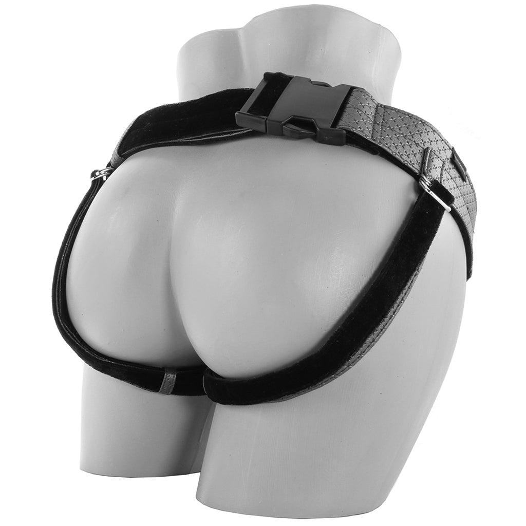 Her Royal Harness The Regal Empress in Pewter Dildo Sex Toys > Strap-On and Harnesses