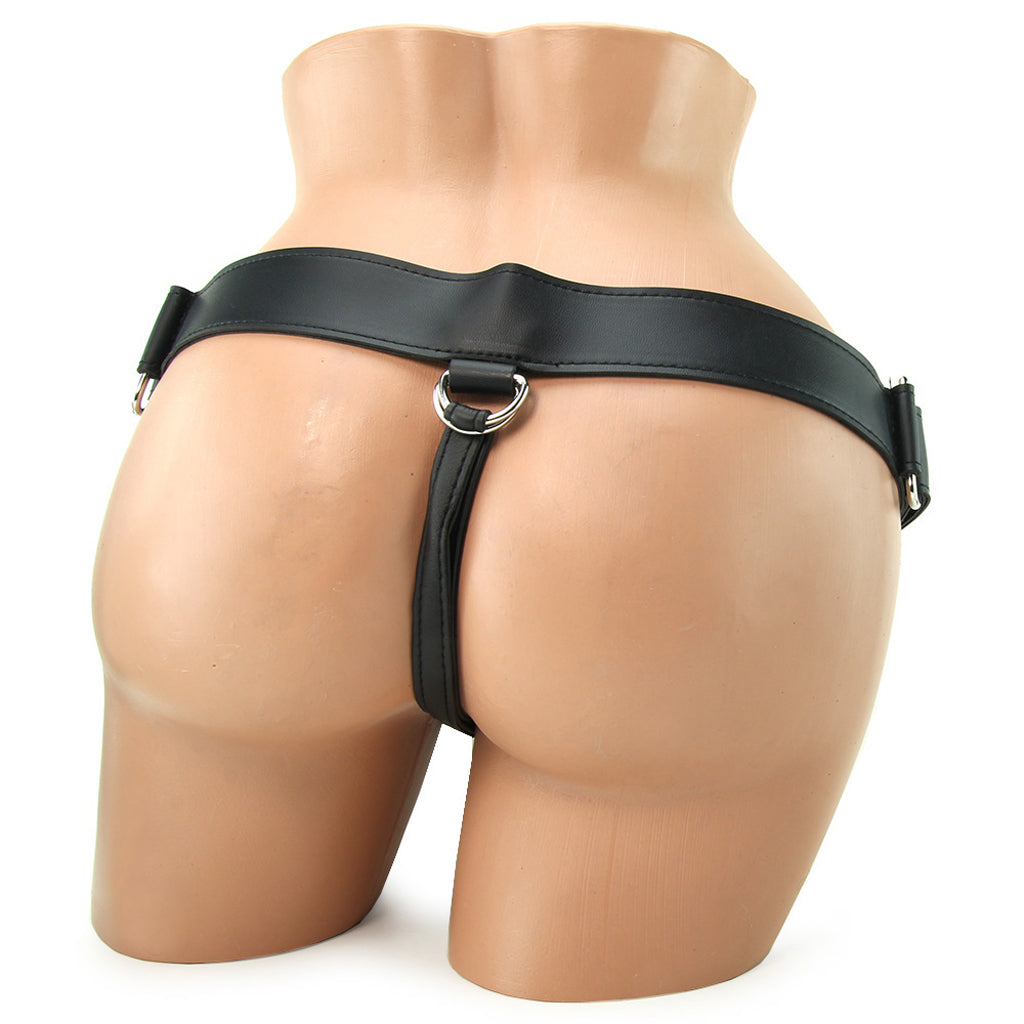 King Cock Strap-On Harness with 6 Inch Cock in Flesh Dildo Sex Toys > Strap-On and Harnesses