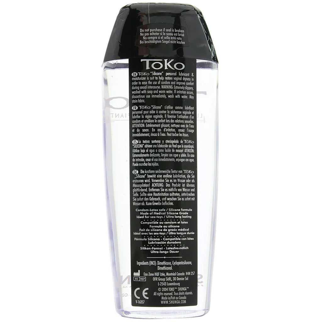 Toko Silicone Lubricant 5.5oz/163ml Lubes and Lotions > Silicone Based Sex Lubes