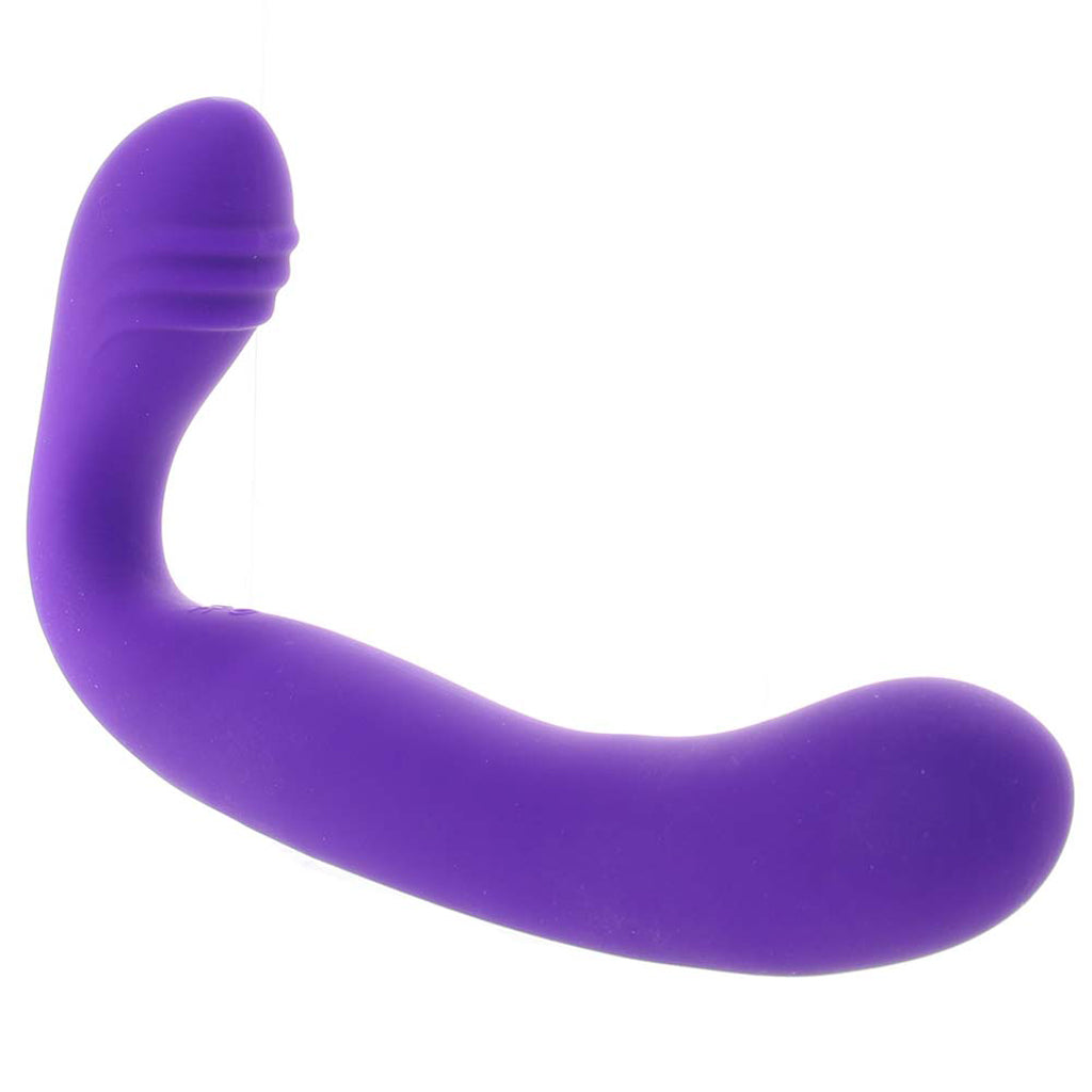 Rechargeable Love Rider Strapless Strap-On in Purple Vibrators > Strap-On & Wearable