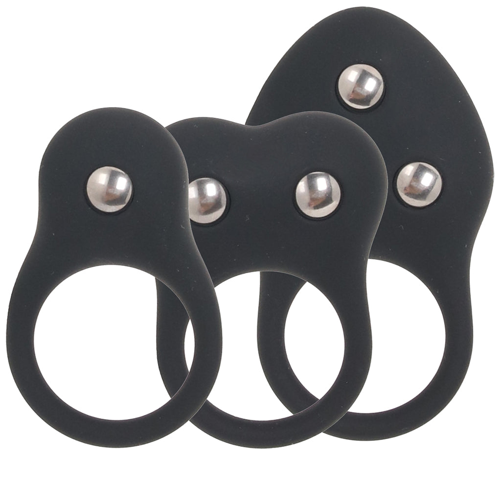 LEVELZ 3 Piece Training Cock Ring Set Cock Rings