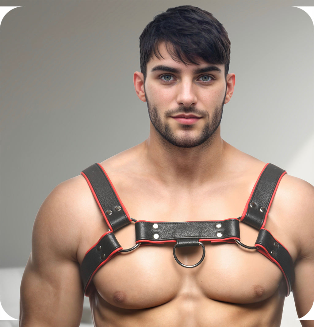Strict Leather English Bulldog Harness Bondage and Fetish > Men's Bondage Wear