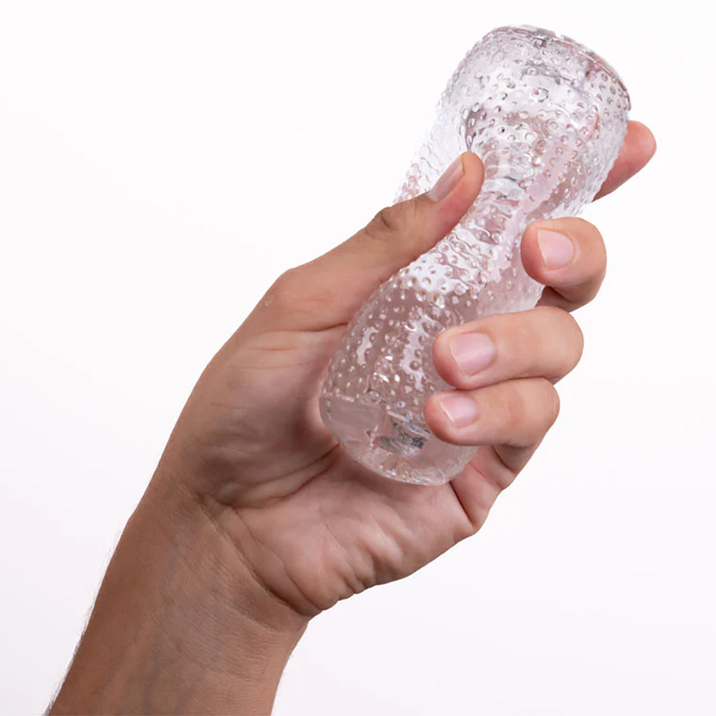 Royce Crystal Masturbator in Clear Male Masturbators > Pocket Strokers