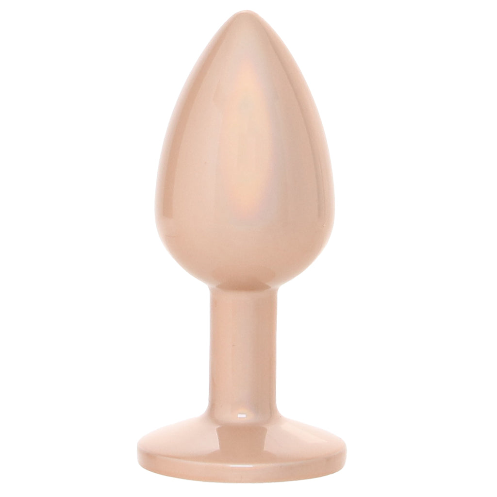 Rear Assets Small Metal Butt Plug in Champagne Anal Sex Toys > Butt Plugs