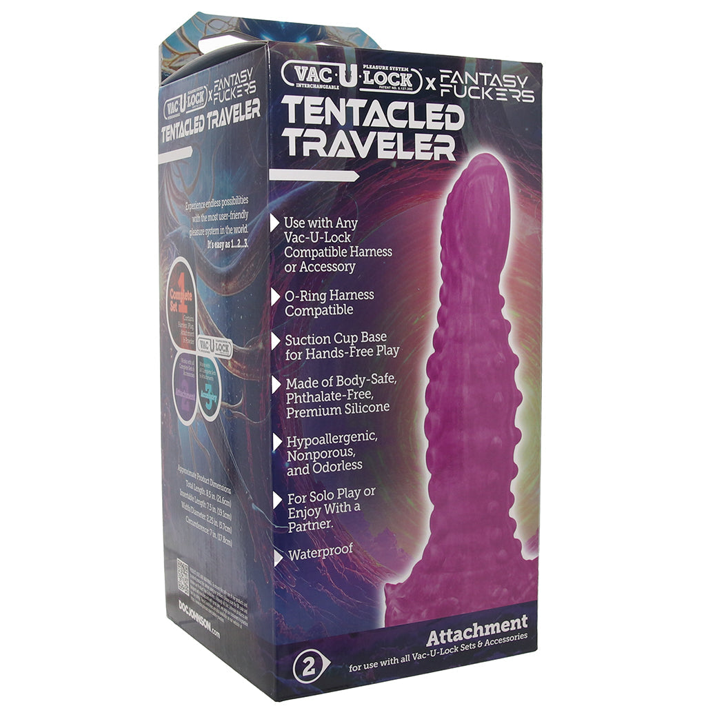 Fantasy F*ckers Tentacle Traveler Vac-U-Lock Dildo Dildo Sex Toys > Fantasy Dildos