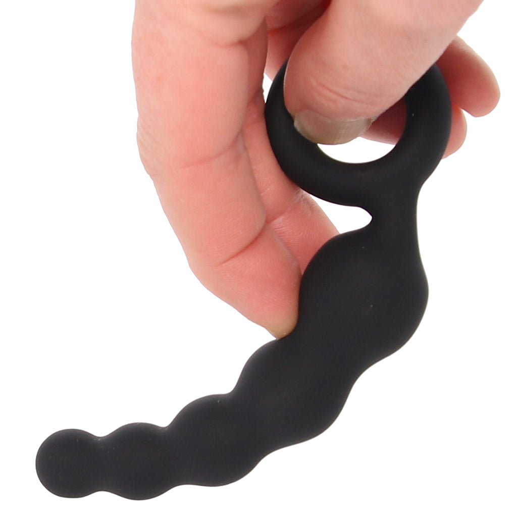 Renegade Slip Beaded Butt Plug Anal Sex Toys > Butt Plugs