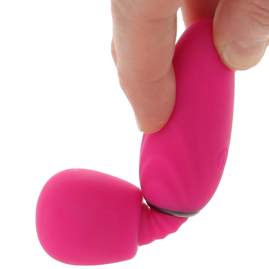 PinkCherry Mini Wand in Pink Vibrators > Clitoral Stimulators