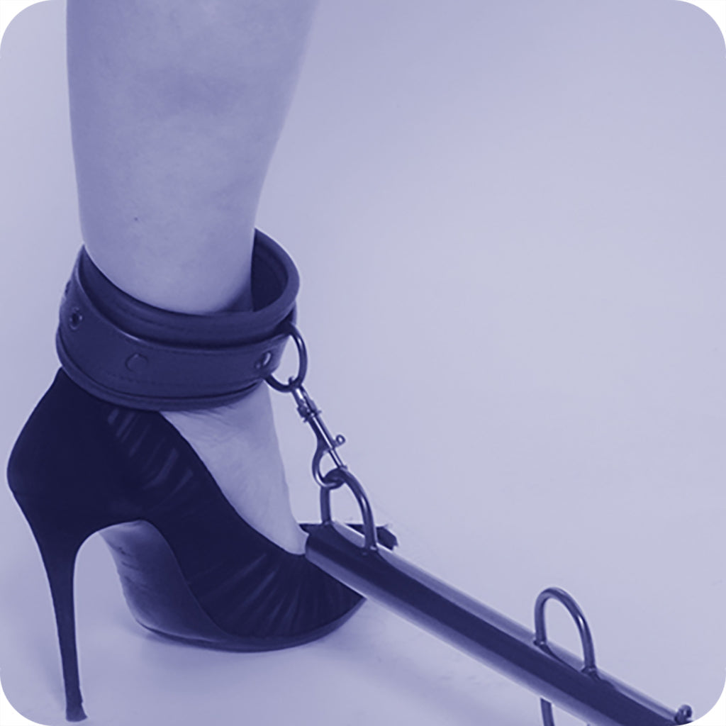 Nocturnal Collection Adjustable Spreader Bar with Cuffs Bondage and Fetish > Restraints
