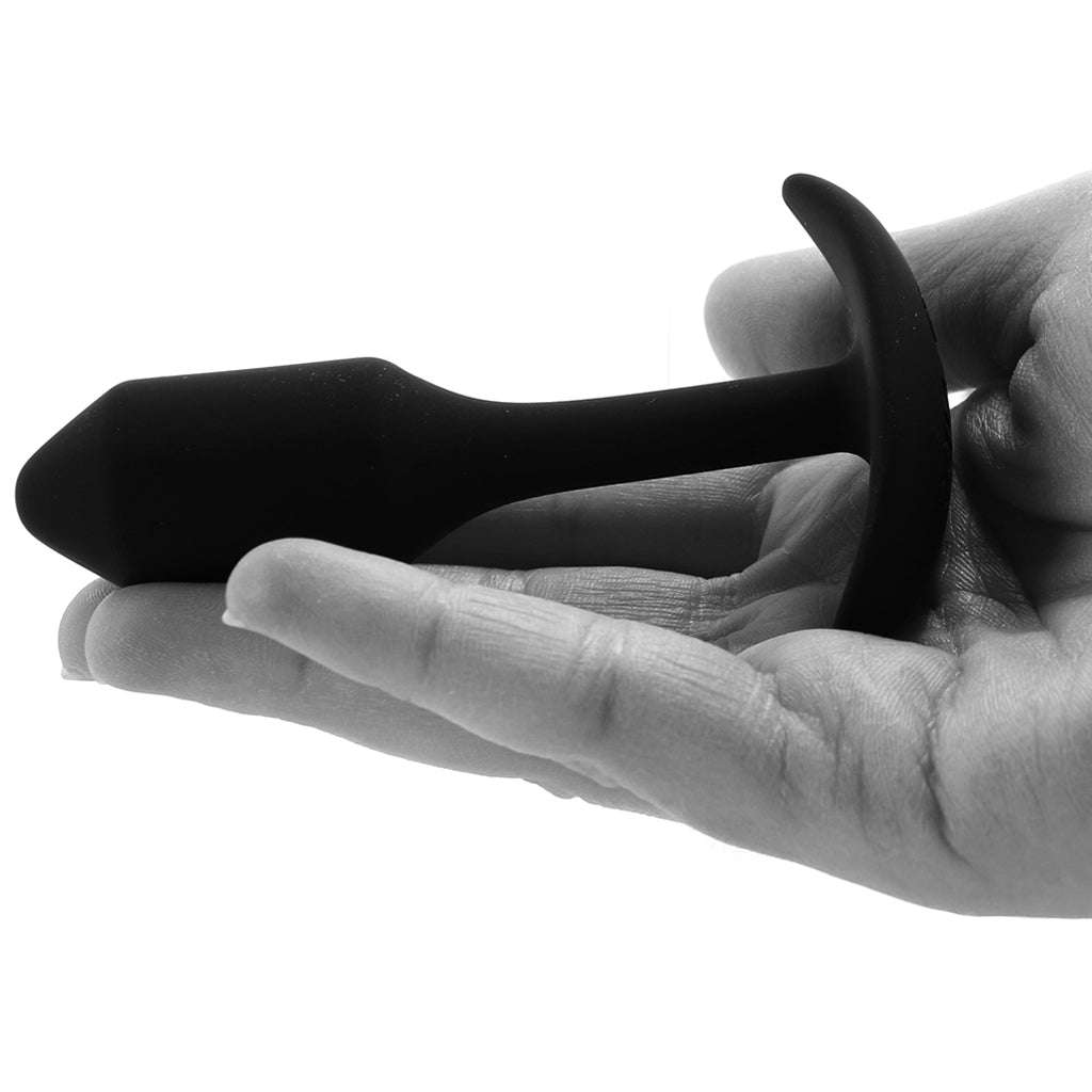 Snug Plug 1 Weighted Silicone Butt Plug Anal Sex Toys > Butt Plugs