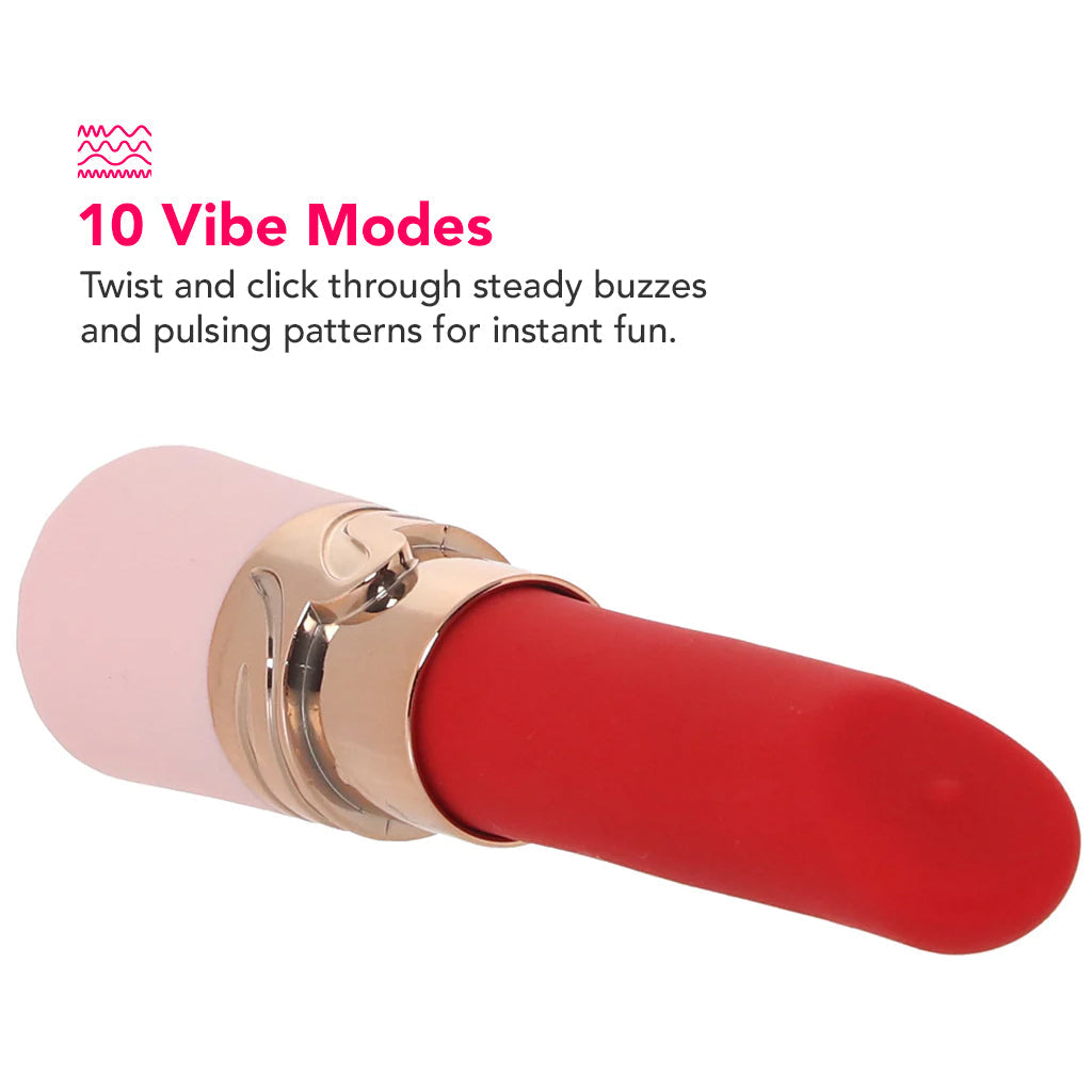 Loveline Dahlia Lipstick Vibe Vibrators > Clitoral Stimulators