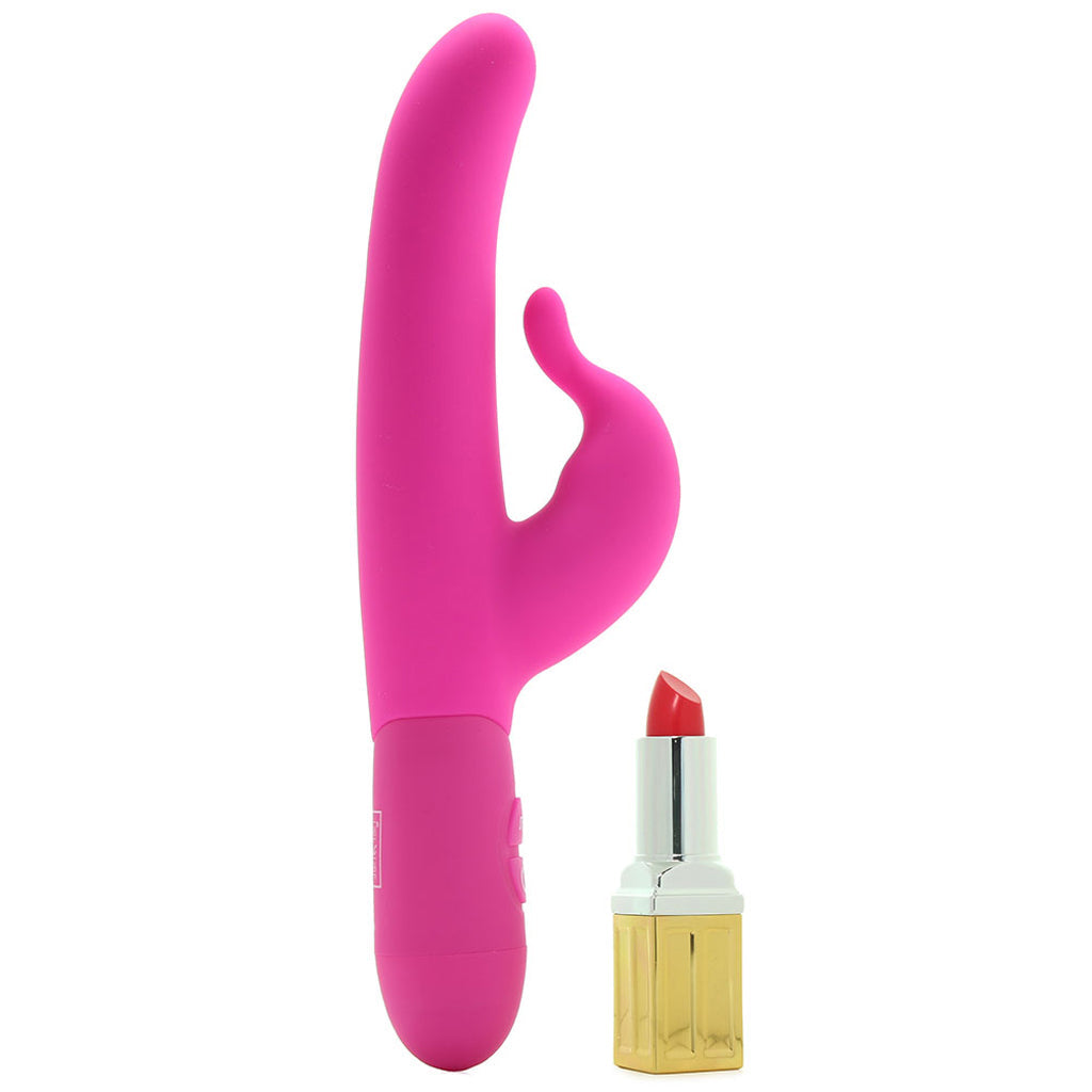 Posh 10-Function Silicone Teasing Tickler Vibe in Pink Vibrators > Rabbit Vibrators