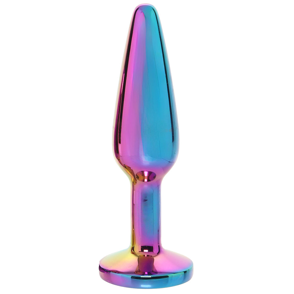 Rear Assets Medium Tapered Butt Plug in Multicolour Anal Sex Toys > Butt Plugs