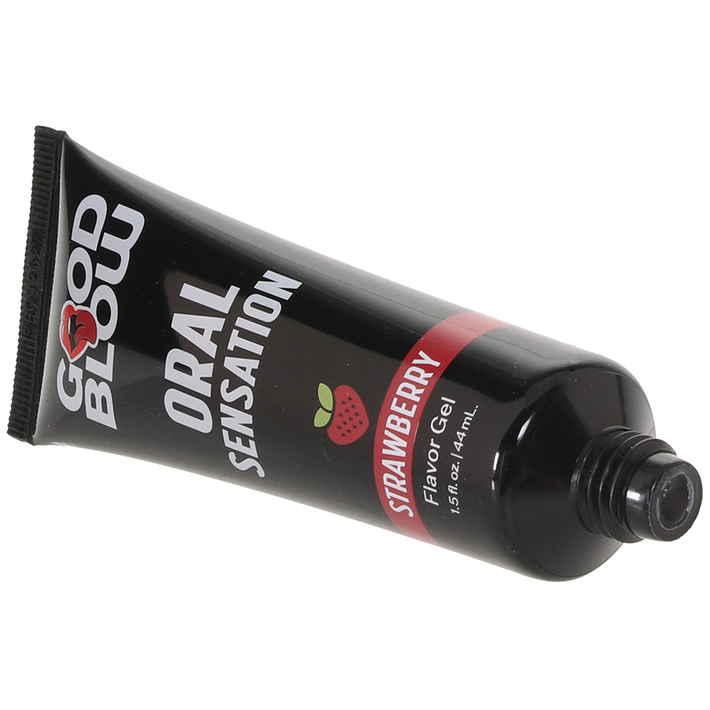 Good Blow Oral Sensation Gel 1.5oz/44.4ml in Strawberry Lubes and Lotions > Sexual Stimulants