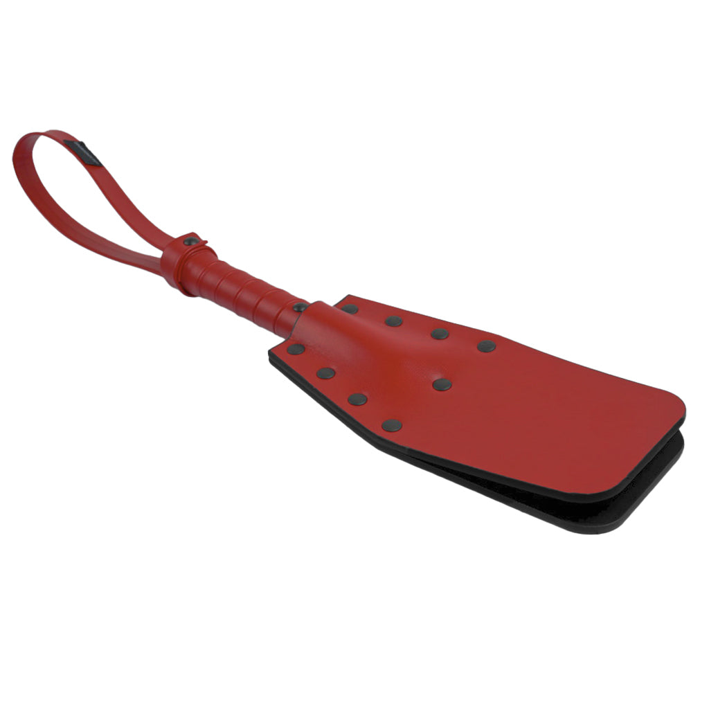 Saffron Studded Spanker Bondage and Fetish > Whips and Crops