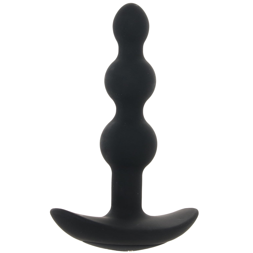 A-Play Beaded 5.5 Inch Anal Vibe in Black Anal Sex Toys > Anal Vibrators