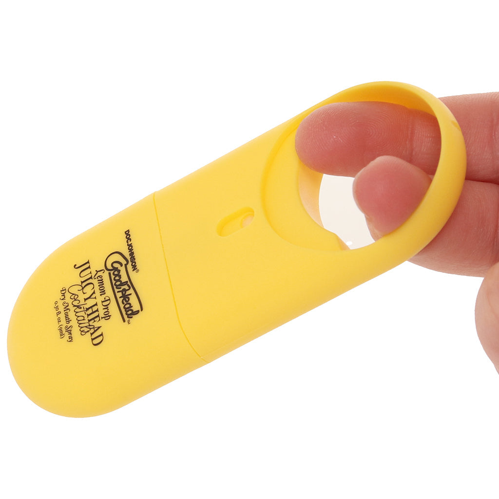 GoodHead Dry Mouth Spray To-Go in Lemon Drop Lubes and Lotions > Flavored Sex Lubes