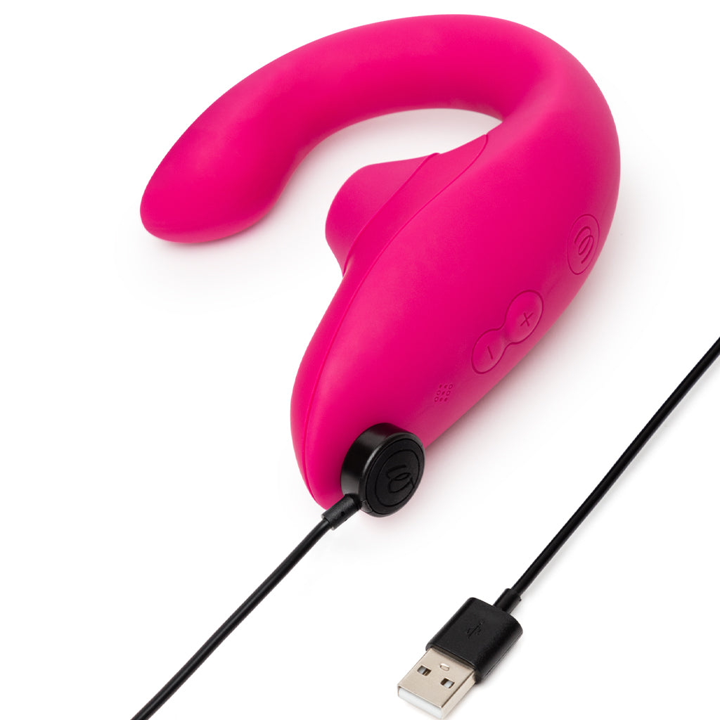Womanizer Blend Dual Stimulator in Pink Vibrators > G-Spot Vibrators
