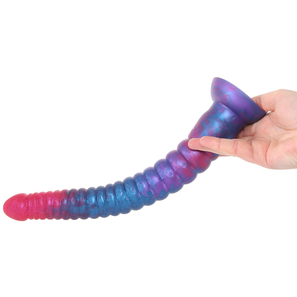 Colours Stacked 12 Inch Dildo in Pink/Blue Dildo Sex Toys > Non-Phallic Dildos