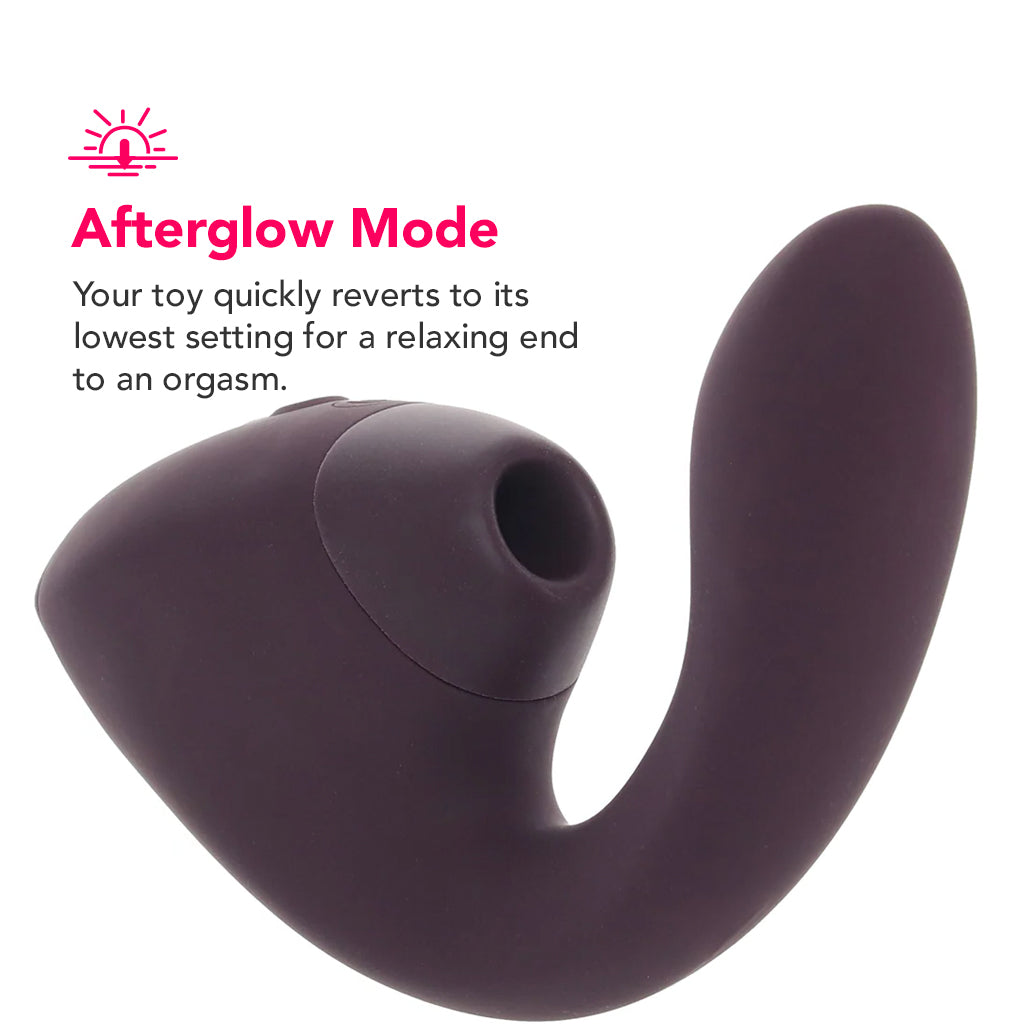 Womanizer Next Duo Clitoral Suction & G-Spot Vibe in Purple Vibrators > G-Spot Vibrators