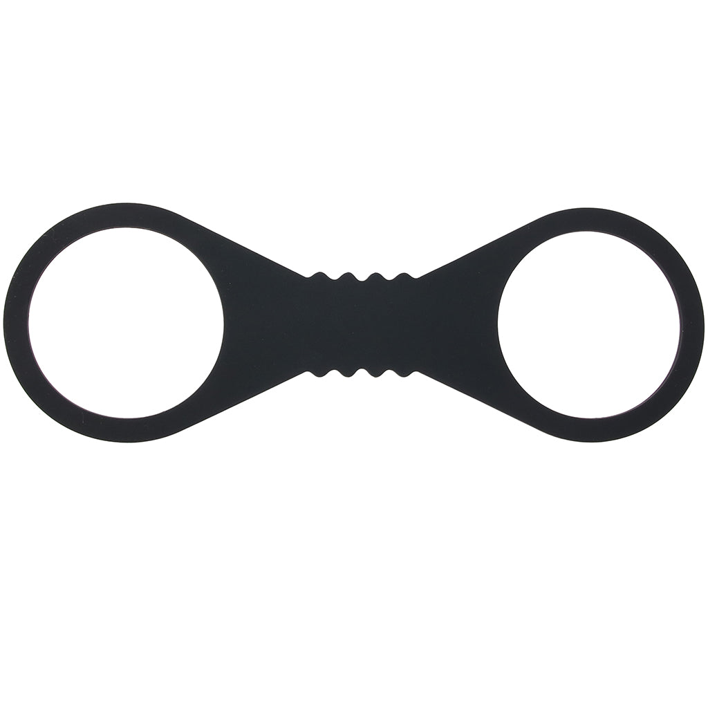 Sex & Mischief Shadow Silicone Cuffs in Large Bondage and Fetish > Wrist and Ankle Cuffs