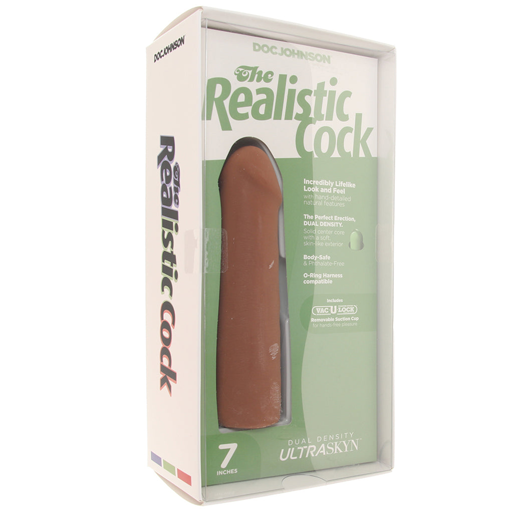 The Realistic 7 Inch Cock in Caramel Dildo Sex Toys > Realistic Dildos