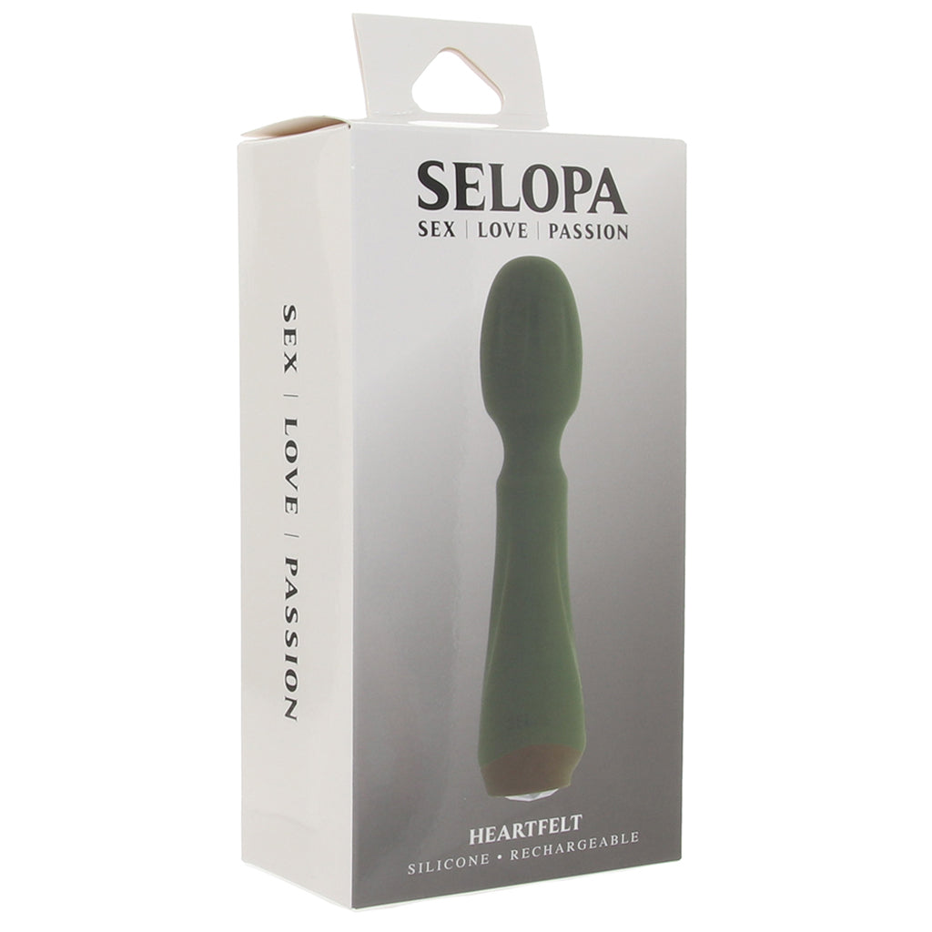 Selopa Heartfelt Mini Wand Vibe Vibrators > Wands