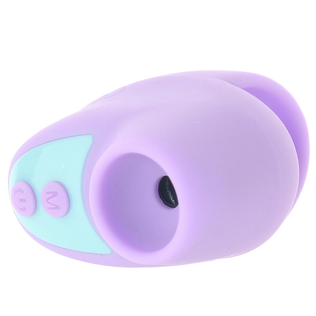 Shegasm Mini Silicone Clitoral Suction Vibe in Purple Vibrators > Clitoral Stimulators