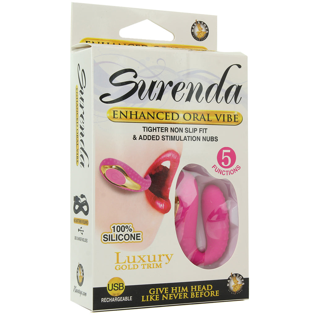 Surenda Luxury Enhanced Oral Vibe in Pink Vibrators > Clitoral Stimulators