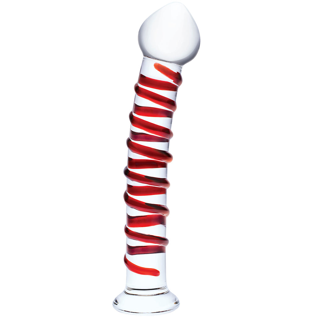 gläs 10 Inch Mr. Swirly Dildo Dildo Sex Toys > G-Spot Dildos