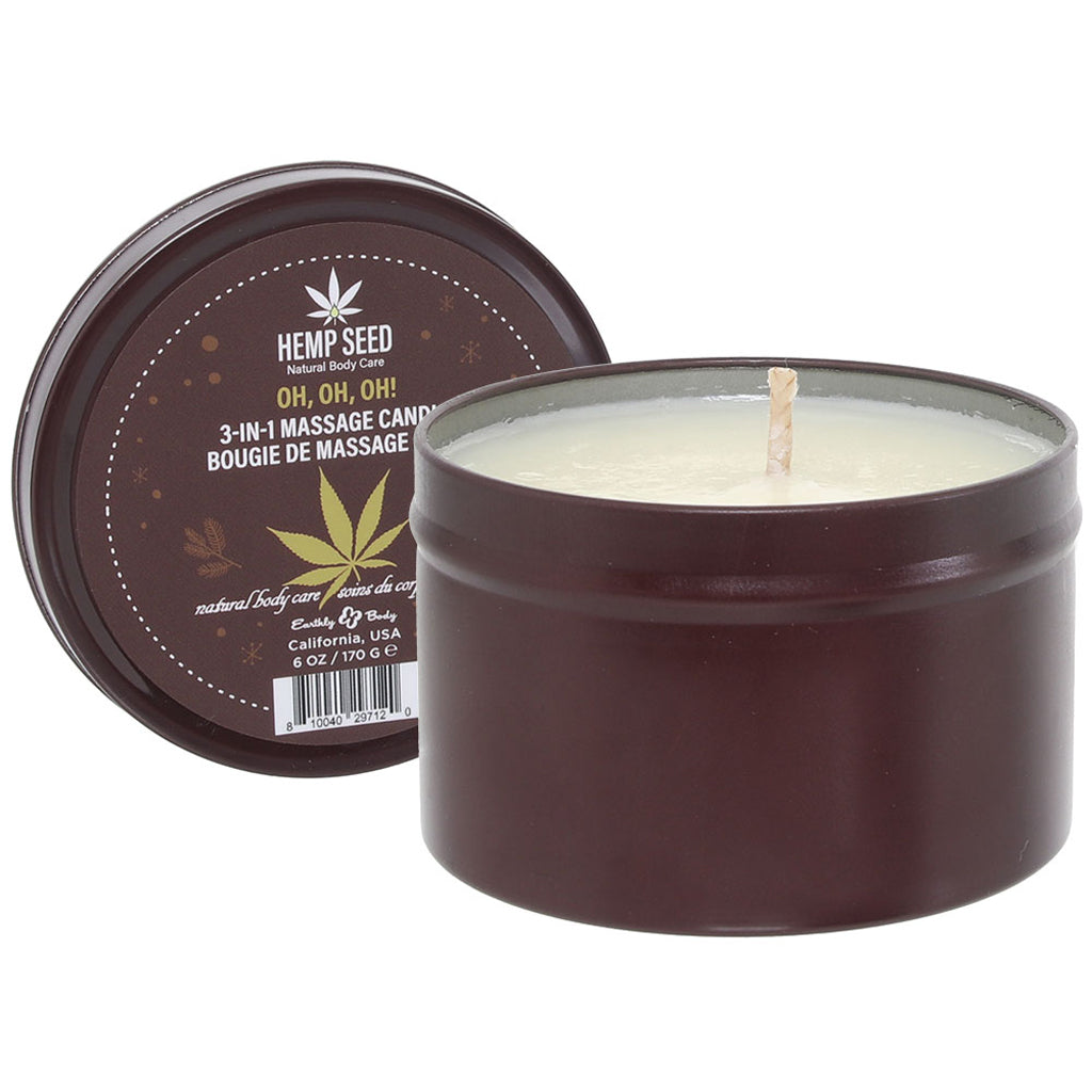 3-in-1 Massage Candle 6oz/170g in Oh, Oh, Oh! Sensual Love > Massage Candles