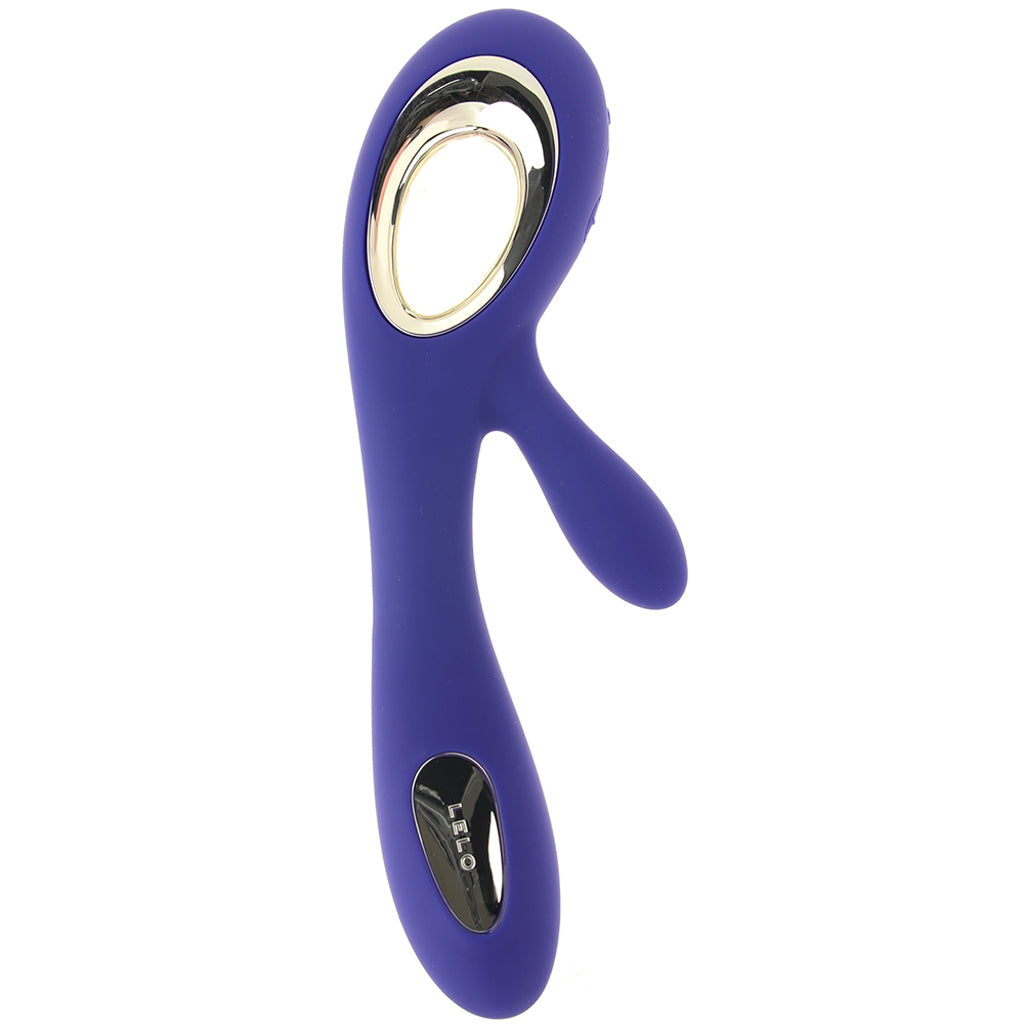 SORAYA Wave G-Spot and Clitoral Vibrator in Midnight Blue Vibrators > Rabbit Vibrators