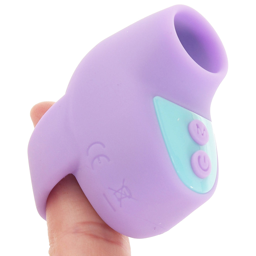Shegasm Mini Silicone Clitoral Suction Vibe in Purple Vibrators > Clitoral Stimulators