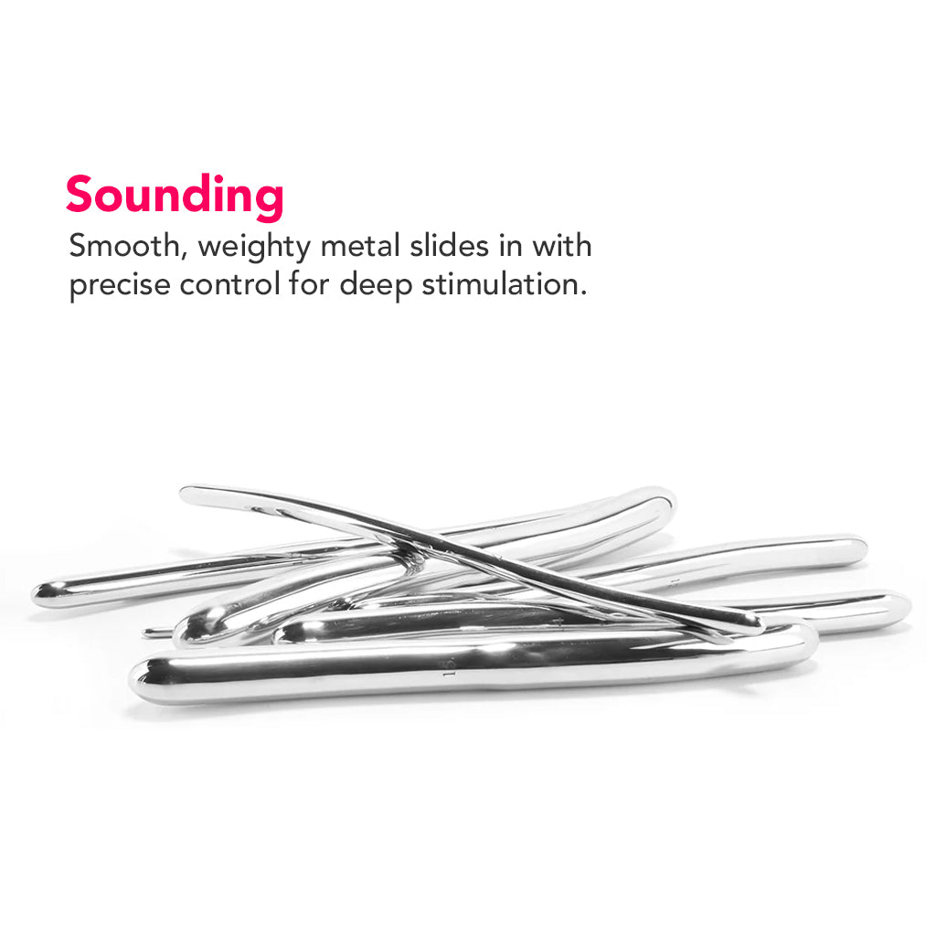 Stainless Steel Hegar Sounding Set Bondage and Fetish > Cock and Ball Devices