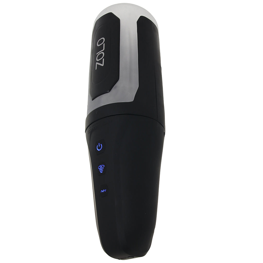 Zolo Suck and Squeeze Vibrating Blowjob Massager Male Masturbators > Auto Strokers