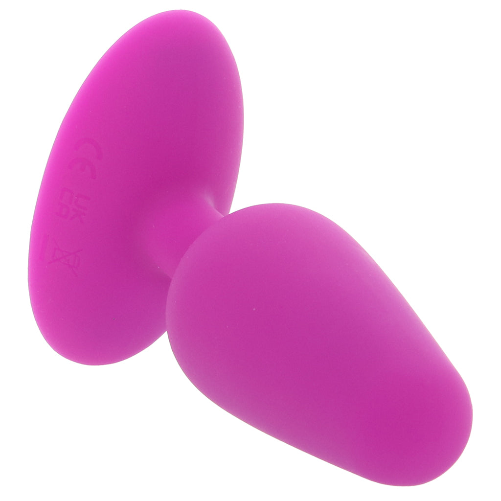 Bang! Vibrating Silicone Butt Plug in Purple Anal Sex Toys > Butt Plugs