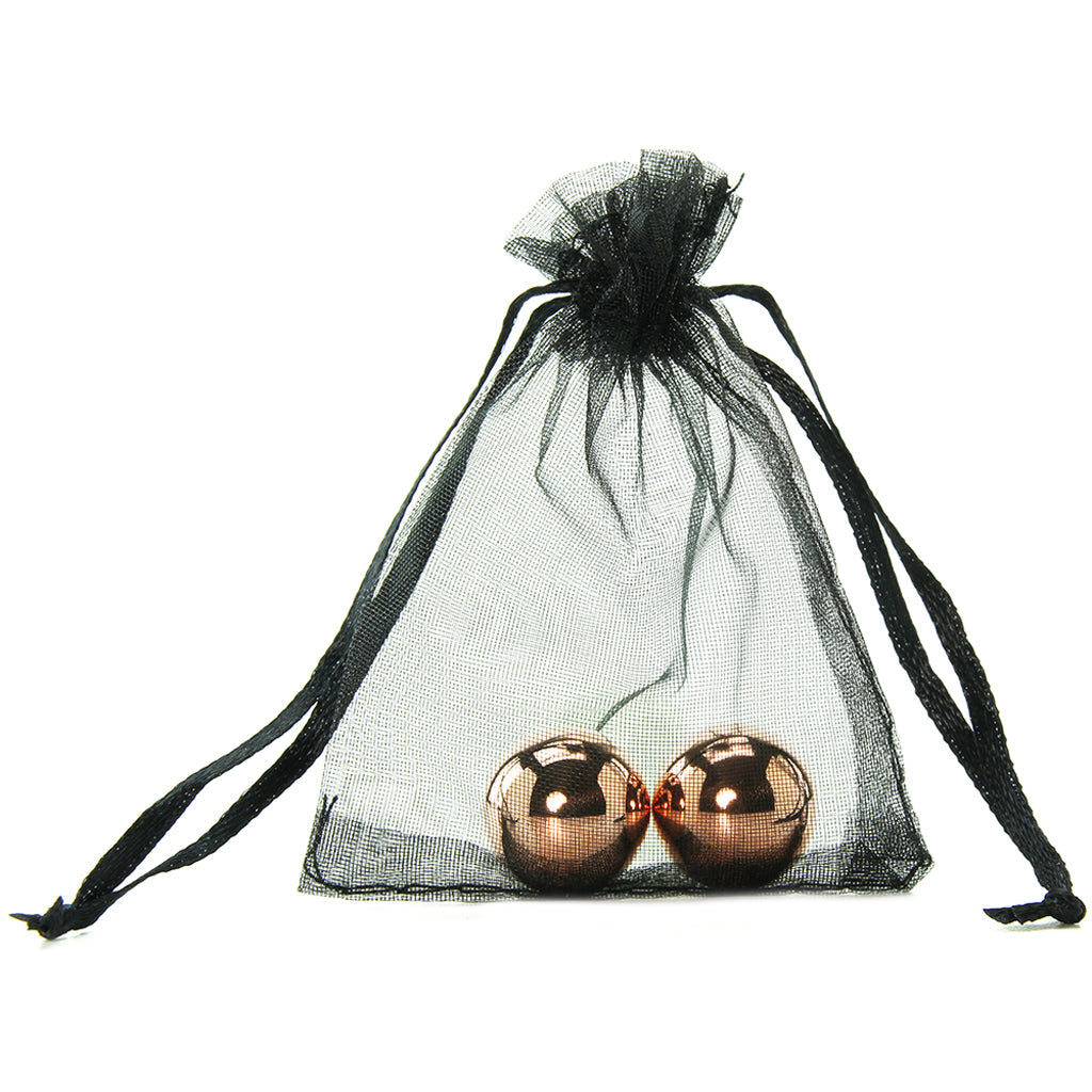 PinkCherry Weighted Kegel Balls in Rose Gold Kegel, Ben Wa and Pelvic Health Tools