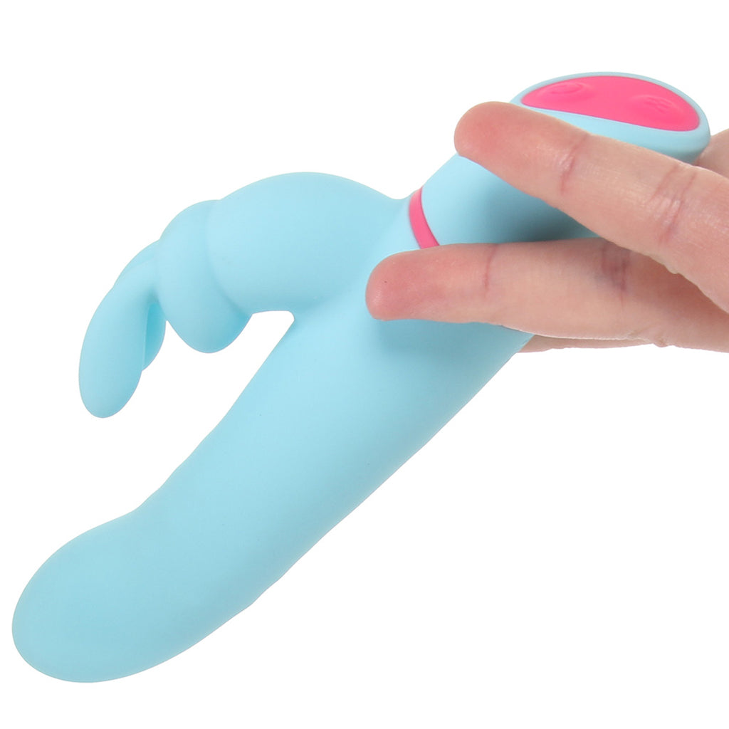 Love Bunny Rotating Bunny Vibe in Blue Vibrators > Rabbit Vibrators