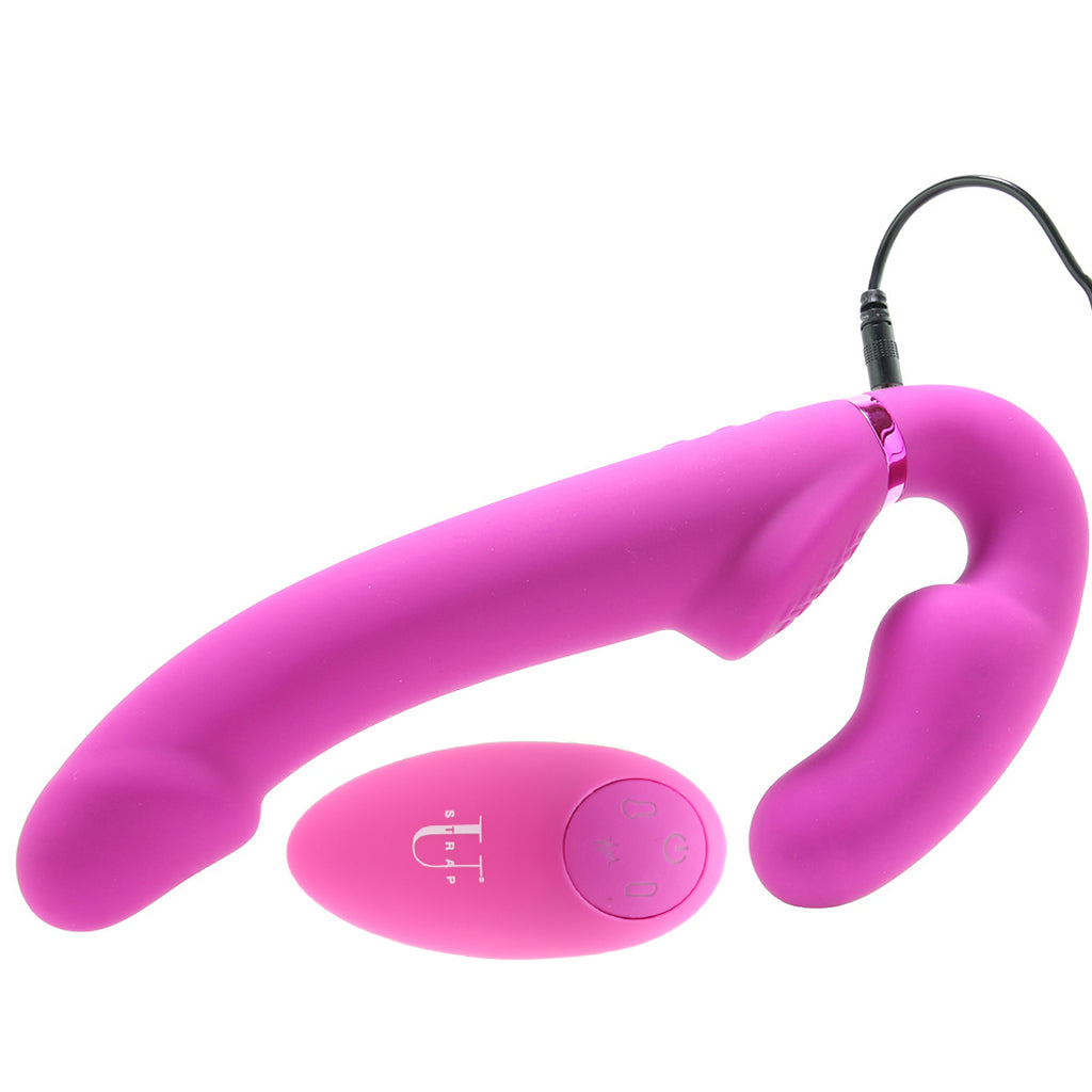 Evoke Vibrating Inflatable Strapless Strap-On Vibrators > Strap-On & Wearable